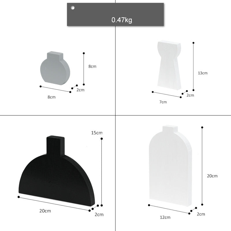 Nordic Style Cool-toned Home Furnishing Accessories