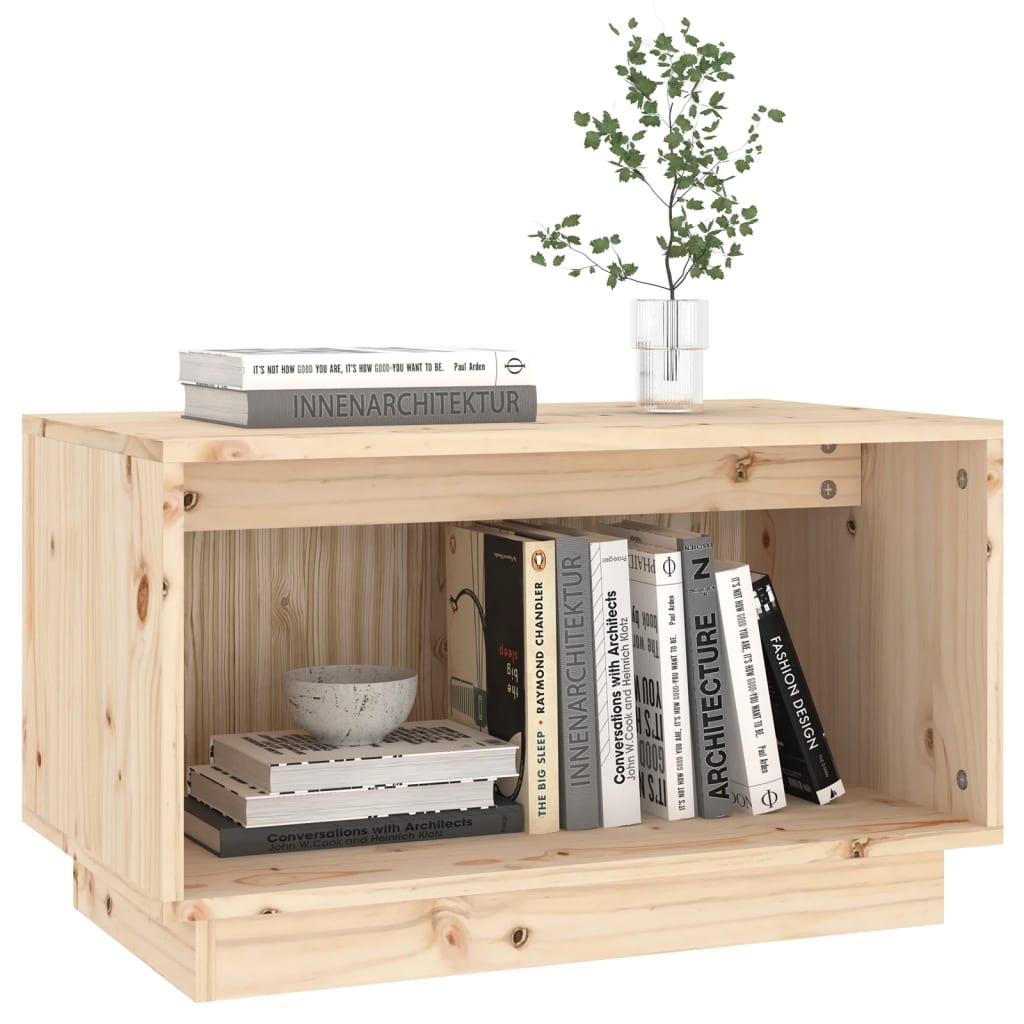 NNEVL TV-Schrank 60x35x35 cm Massives Kiefernholz