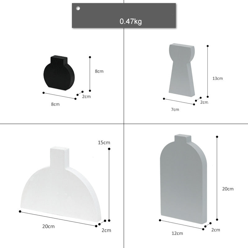 Nordic Style Cool-toned Home Furnishing Accessories