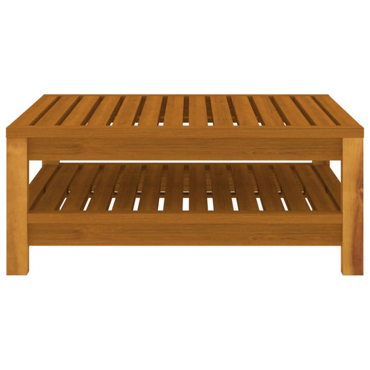 NNEVL 11-teiliges Garten-Lounge-Set mit Kissen Massives Akazienholz