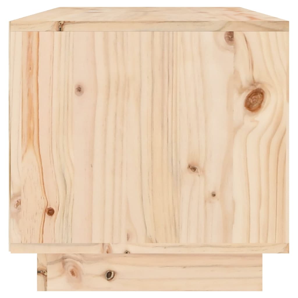 NNEVL TV-Schrank 60x35x35 cm Massives Kiefernholz