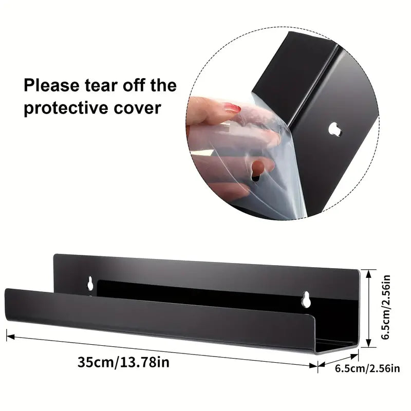 Luminous Luxe: Acryl-Wandmontiertes Display