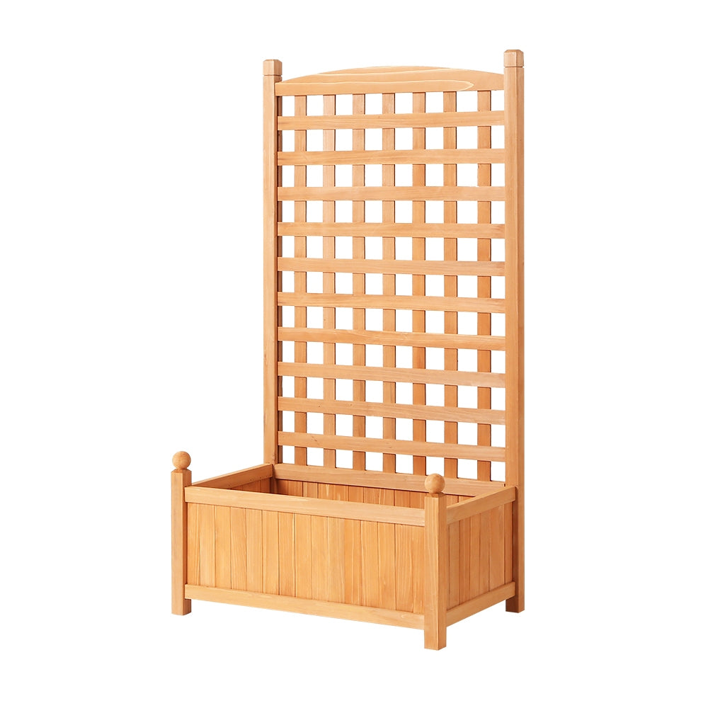 NNEDSZ Gartenbeet Erhöhte Holz-Pflanzbox Gemüse 64x35x115cm