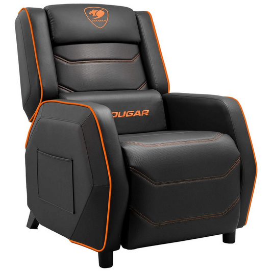 COUGAR Gaming Ranger S Gaming-Stuhl Gepolsterter Sitz Schwarz, Orange (CGR-RGS)