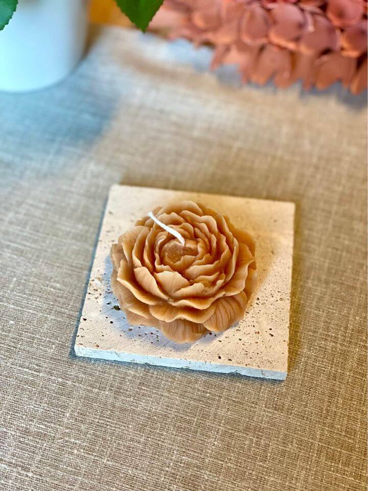 Pfingstrose Duftkerze — Die Essenz eleganten Luxus