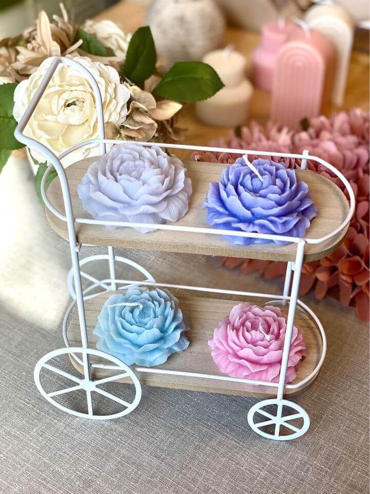 Pfingstrose Duftkerze — Die Essenz eleganten Luxus