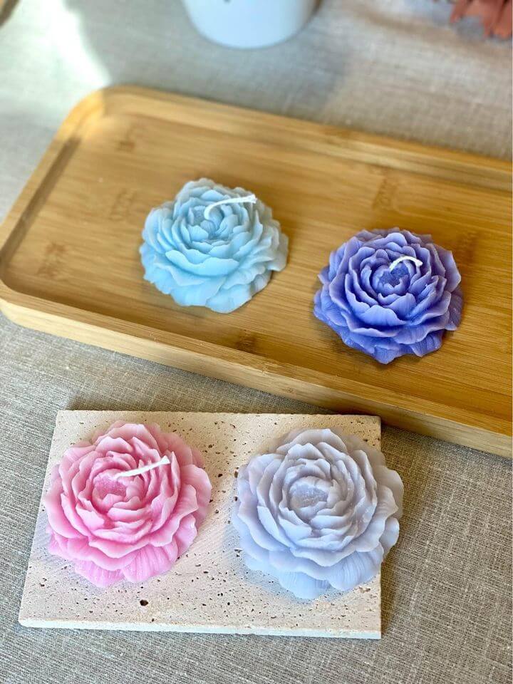 Pfingstrose Duftkerze — Die Essenz eleganten Luxus