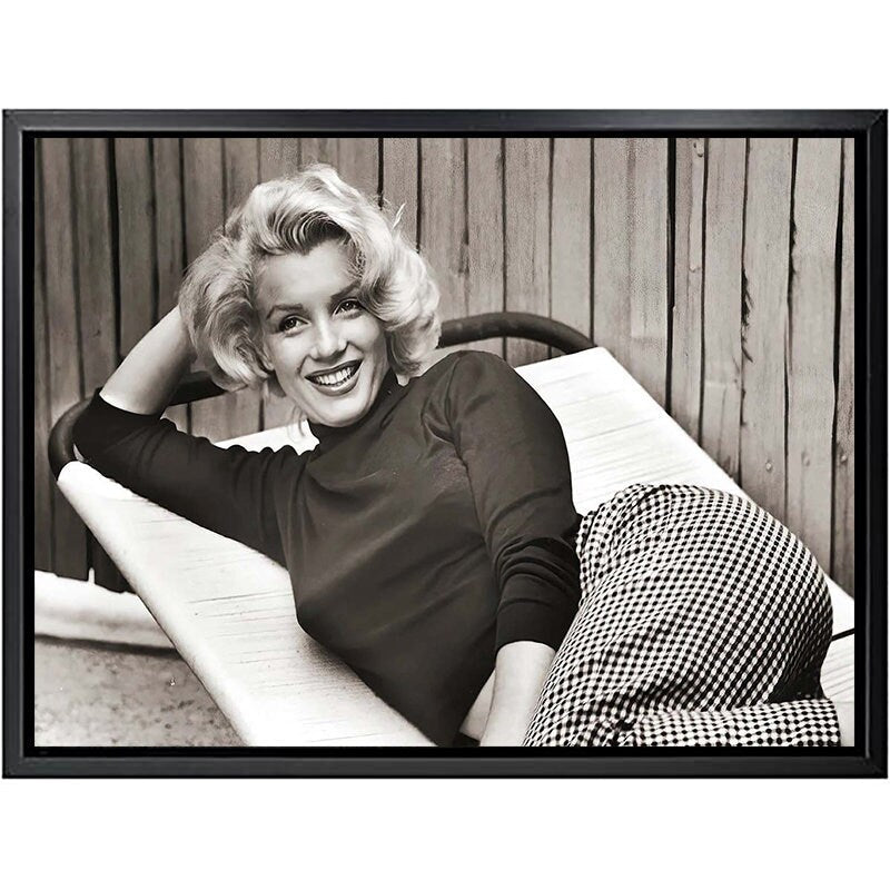 Poster Marylin Monroe I Wandbilder Wohnzimmer & Schlafzimmer I Deko Print Bilder I ohne Rahmen