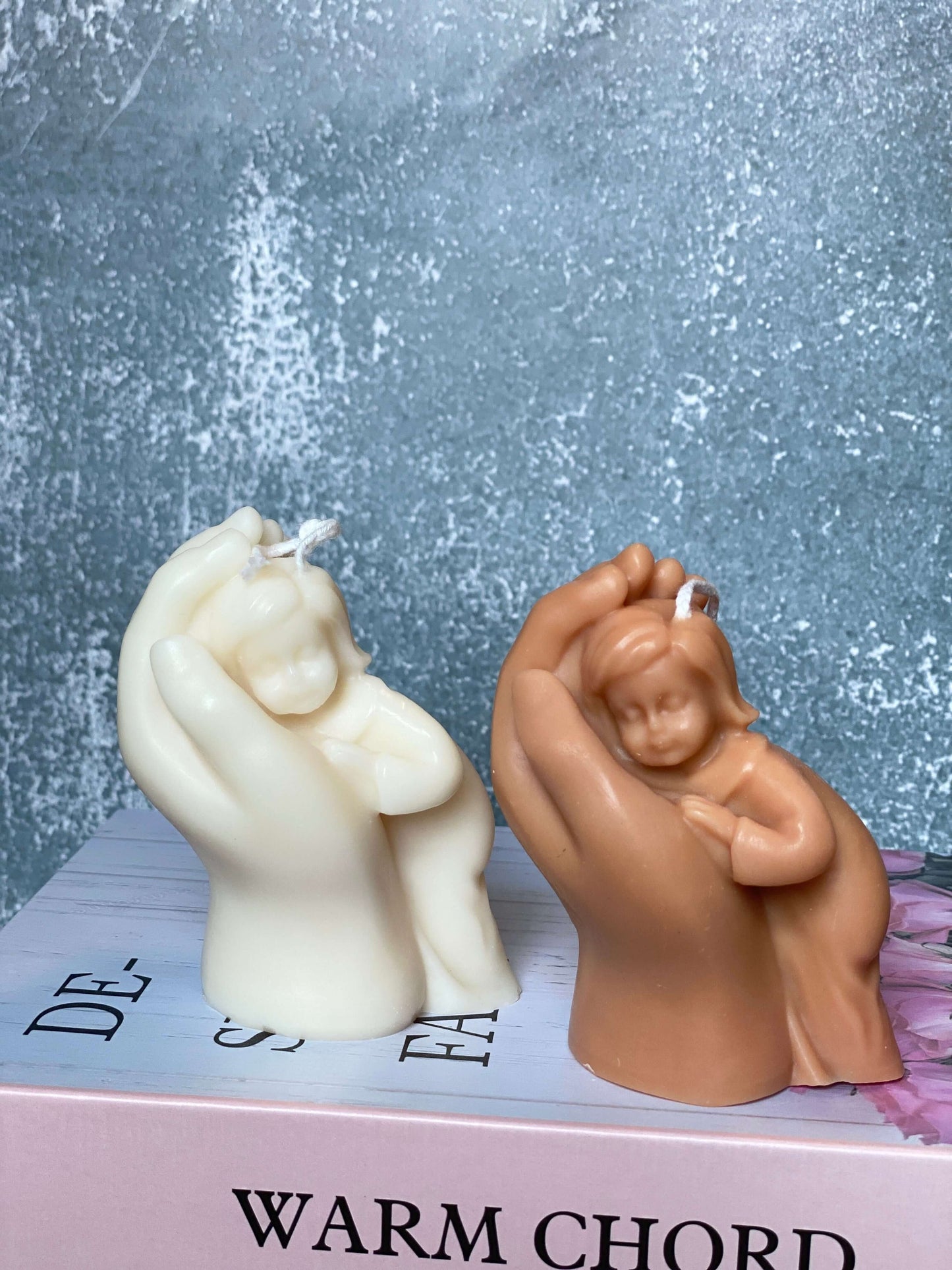 Süße und liebevolle Mutterliebe Kerze – Handgemachte Sojawachs-Kerze